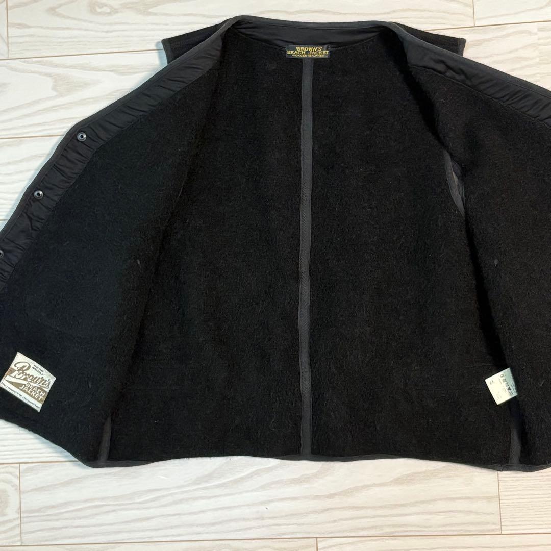 BROWN'S BEACH JACKET ロストヒルズ製　ベスト サイズ40