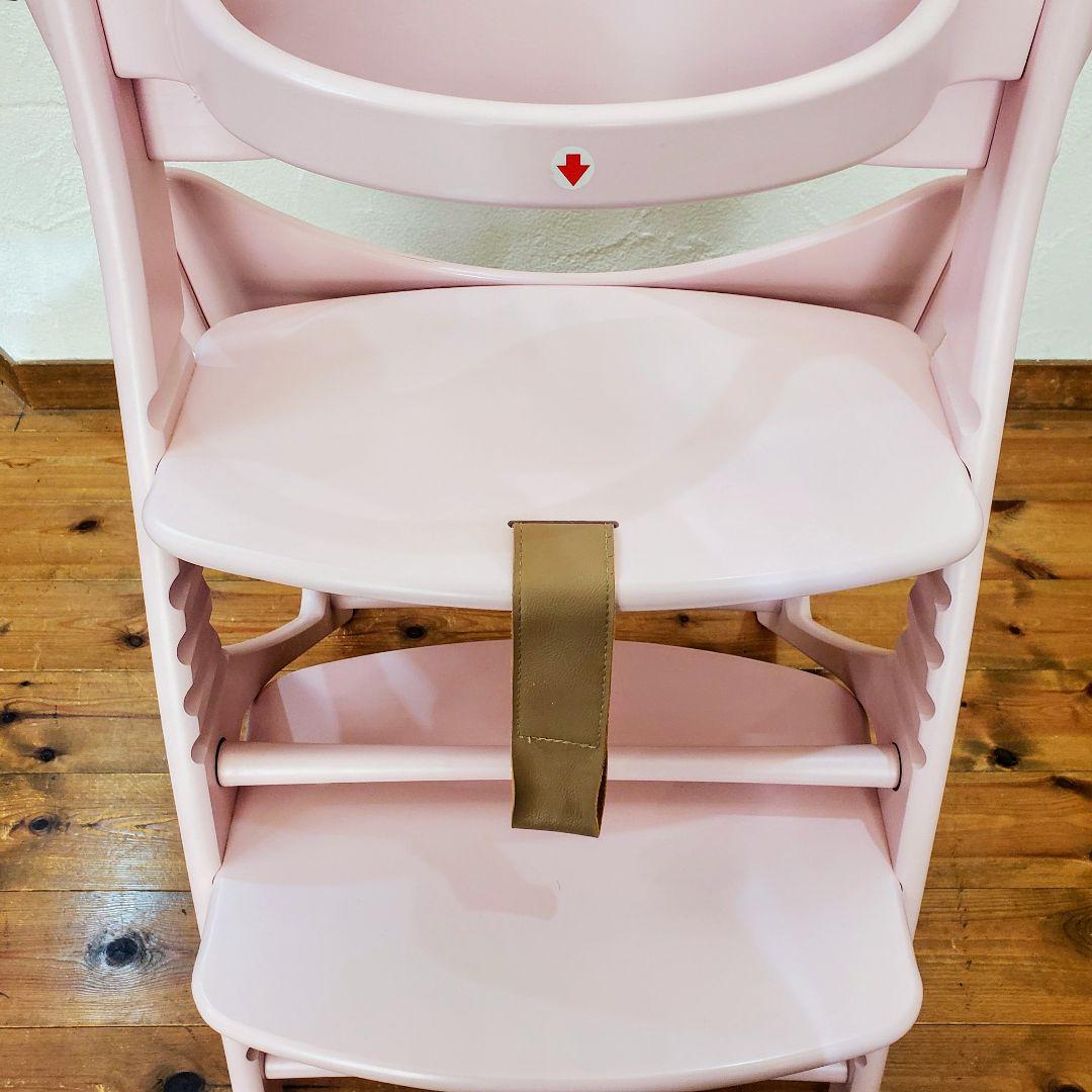 【希少色】ヤマトヤ　ハイチェア　アッフルチェア　テーブル　ガード クッション付き