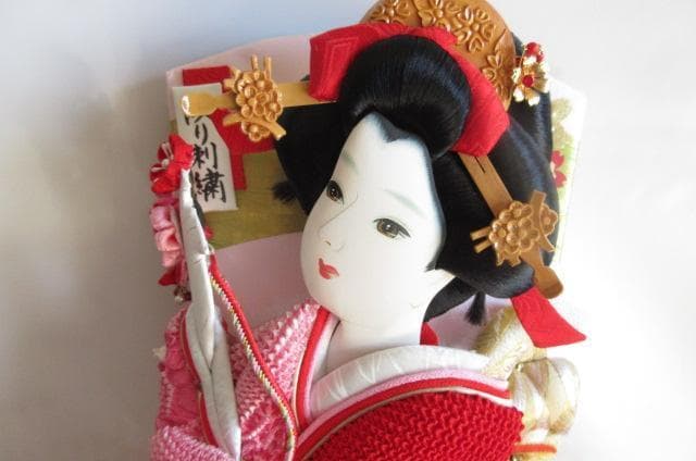 未使用　　格安　顔が命の　吉徳大光　　羽子板