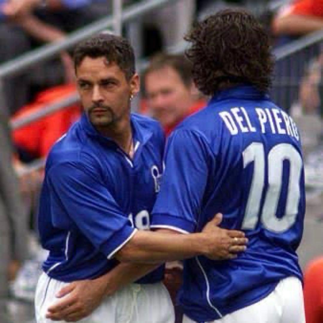 【★ ロベルト・バッジョ】 NIKE イタリア代表 サッカー ユニフォーム XL