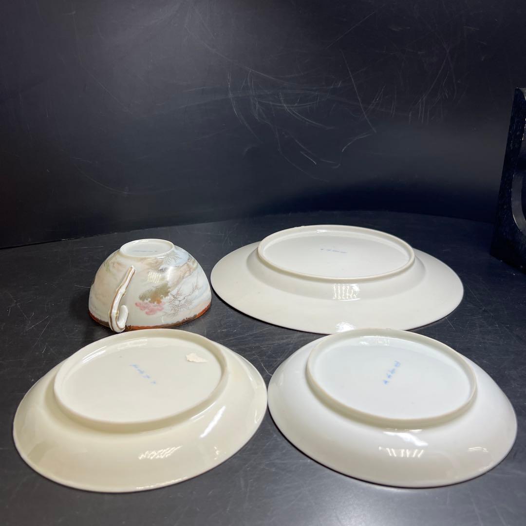 九谷焼　ティーセット　東Y8-0210②トコオ