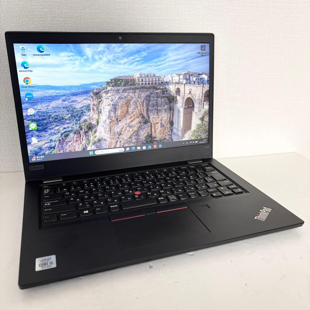 【美品】i5第10世代✨Lenovo ThinkPad L13 SSD256GB