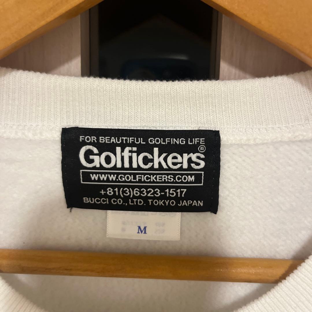 ゴルフィッカーズ　トレーナー　ホワイト　M
