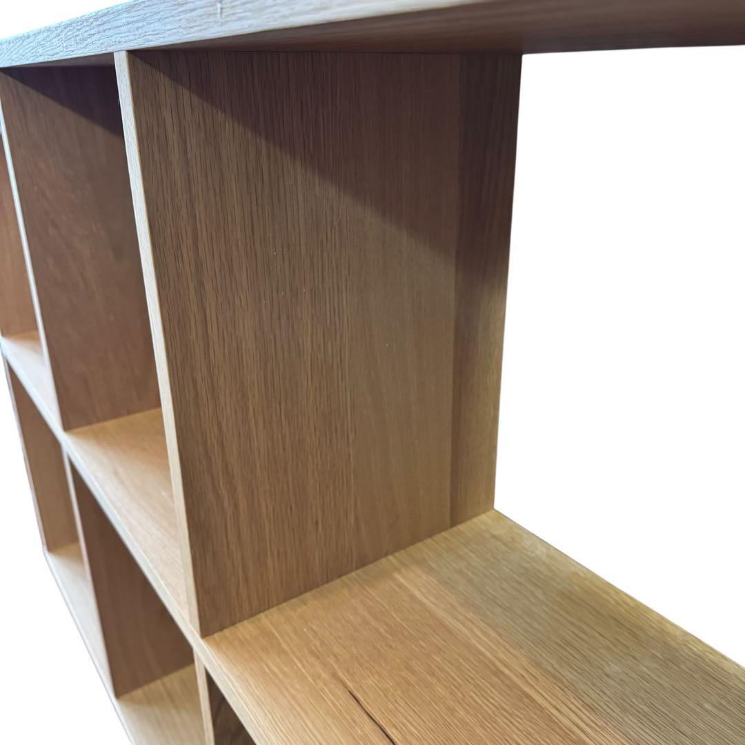 【美品】無印良品　スタッキングシェルフ　３段×２列　ラック