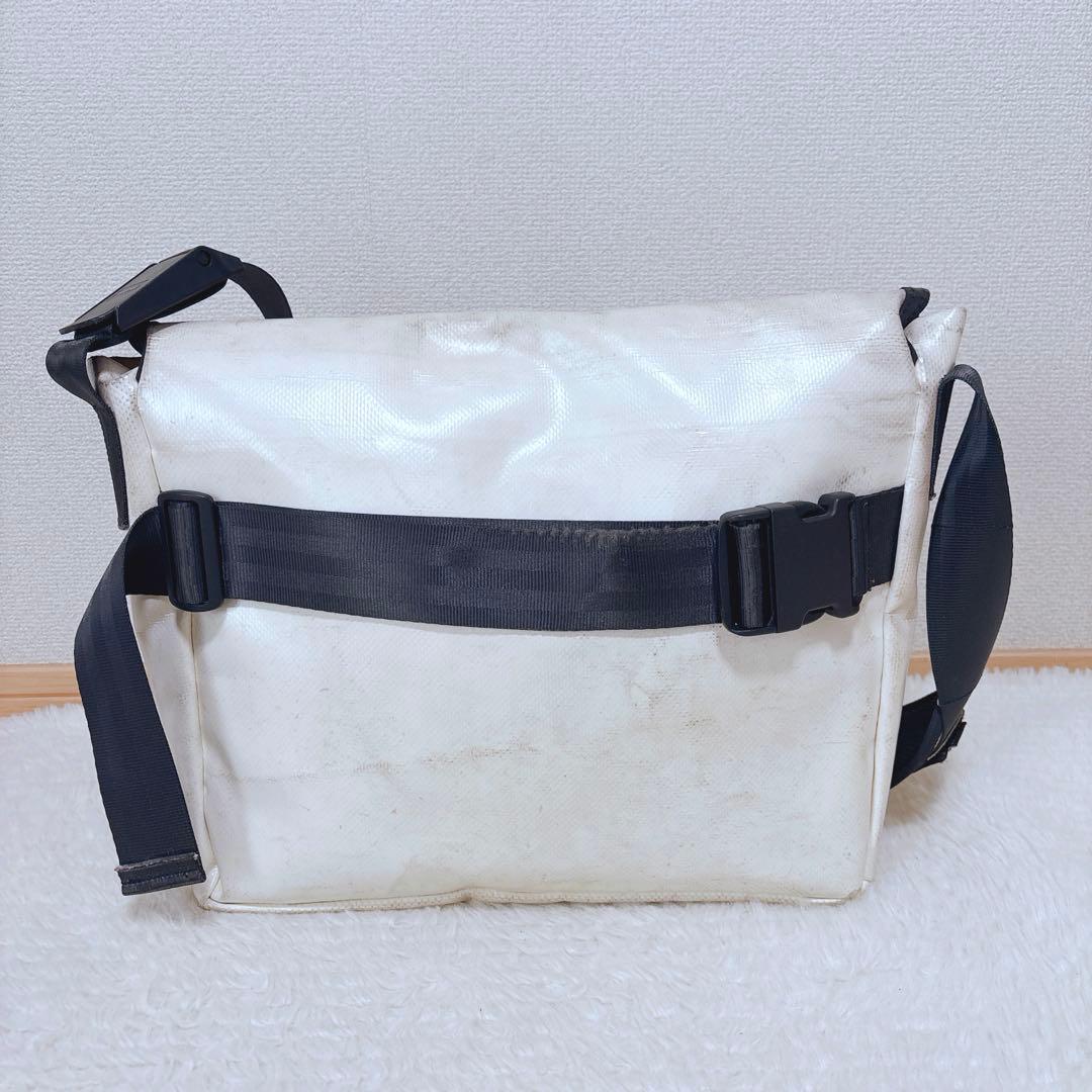 FREITAG F12 Dragnet オールオフホワイト メッセンジャーバッグ