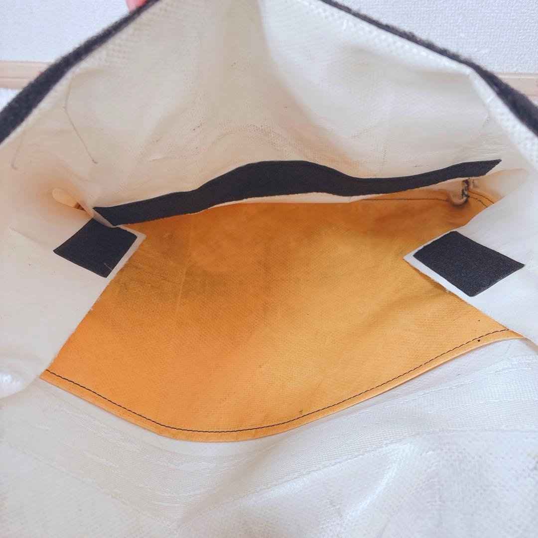 FREITAG F12 Dragnet オールオフホワイト メッセンジャーバッグ