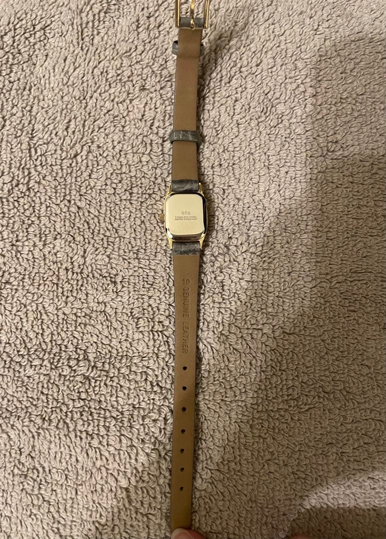 ete 腕時計 オクタゴンフェイス クロコダイルレザーベルト VERY︎︎︎︎✿さん専用