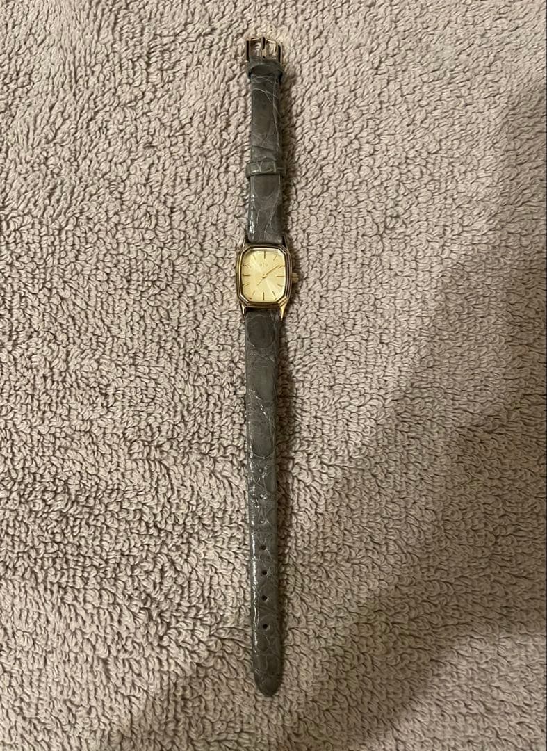 ete 腕時計 オクタゴンフェイス クロコダイルレザーベルト VERY︎︎︎︎✿さん専用