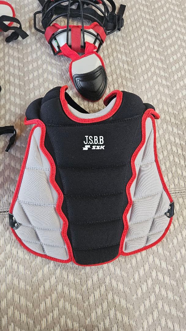 SSK キャッチャー用プロテクターセット　軟式ジュニア