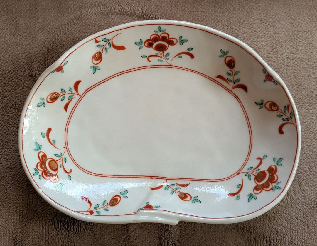 橘吉　花柄皿 3枚セット