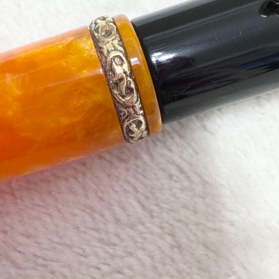 デルタ 万年筆 ドルチェビータ パピヨン バーメイル F