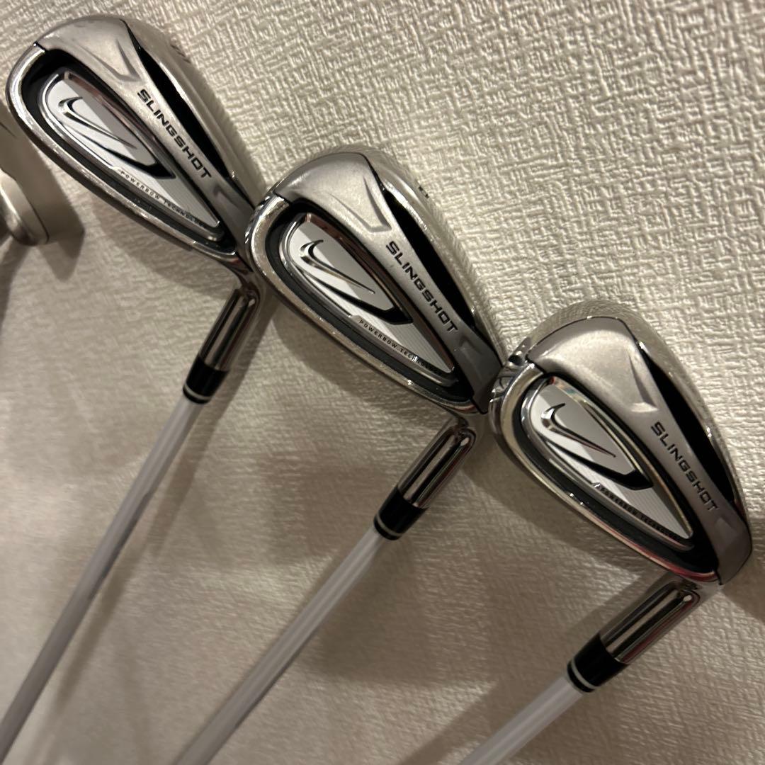 良品 NIKE ナイキ スリングショット レディースゴルフセット 初心者 ハーフ