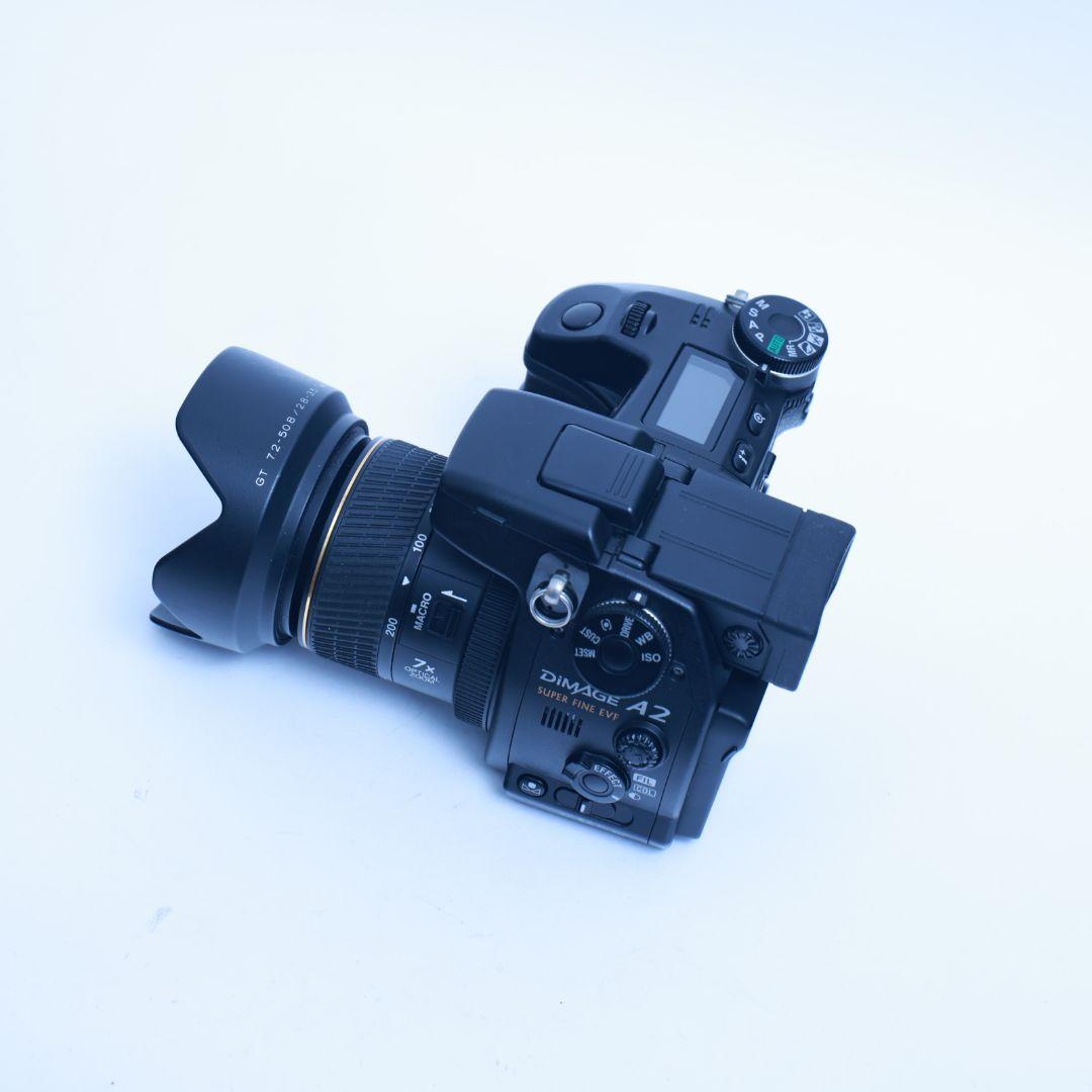 スマホ転送可 デジタルカメラ MINOLTA Dimage　A2 CFカード等付