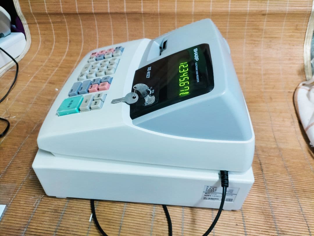 シャープレジスター　XE-A127　簡単便利特殊　送料込　910890