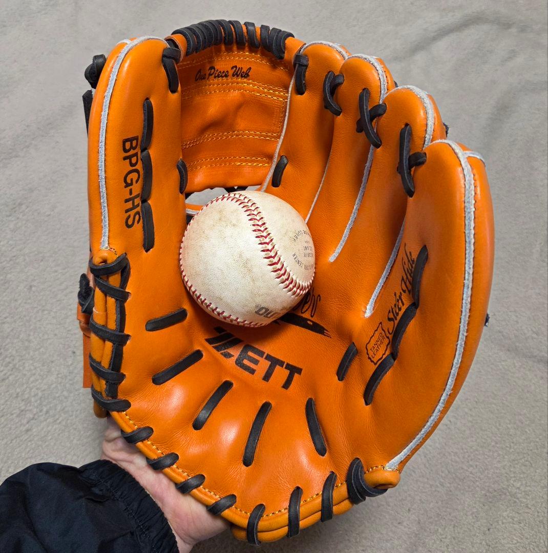 ZETT 硬式オーダーグローブ 久保田スラッガータイプ読売ジャイアンツ篠塚モデル