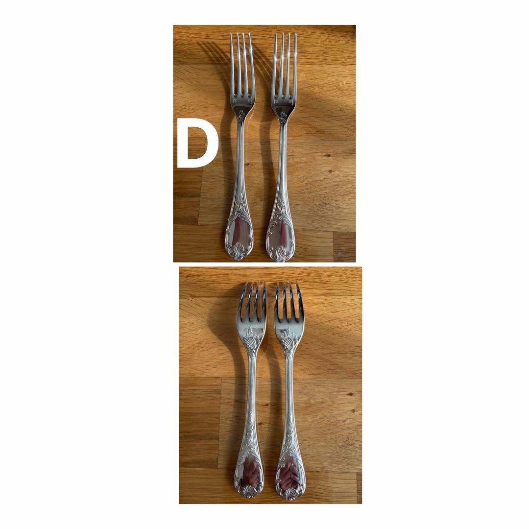 クリストフル　シルバーコーティング カトラリーセット 収納ケース付き