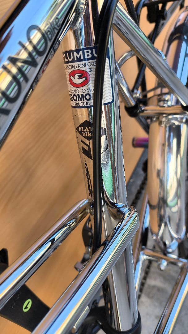 FLAME bike限定　BRUNO VENTURA CHROMEコロンバス