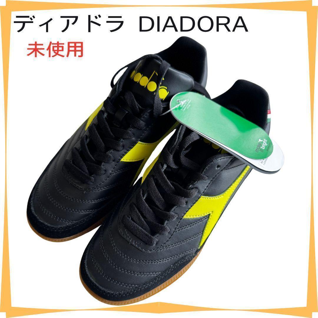 希少 未使用★ディアドラ DIADORA GOLD INDOOR FLUO