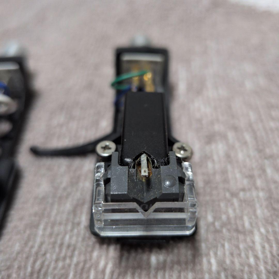 Shure M44G 2本セット 純正針 動作品 Technics