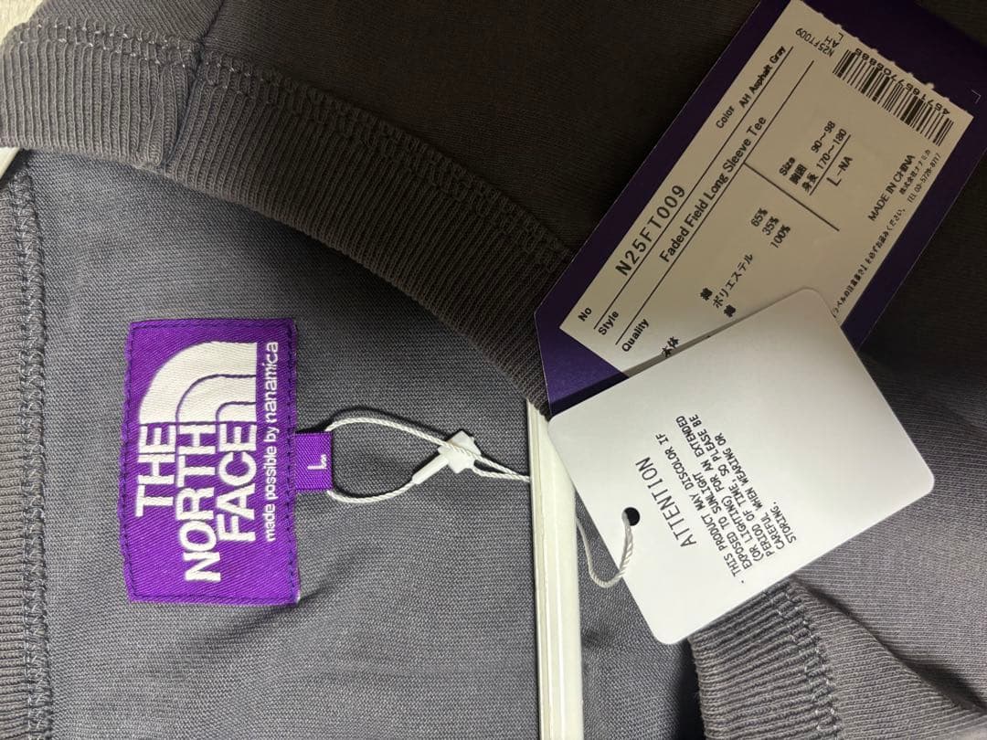 THE NORTH FACE グレー 長袖トレーナー L