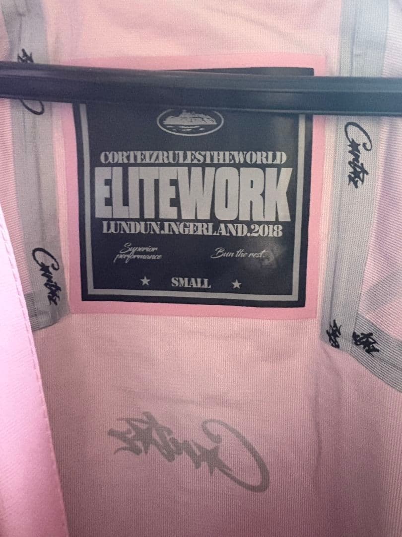 ジャケット・アウター Corteiz Elitework Shell Jacket Pink