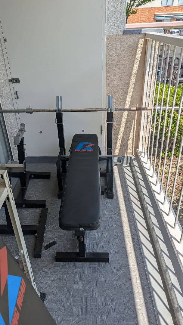 引き取り限定 ファイティングロード、ベンチプレス台