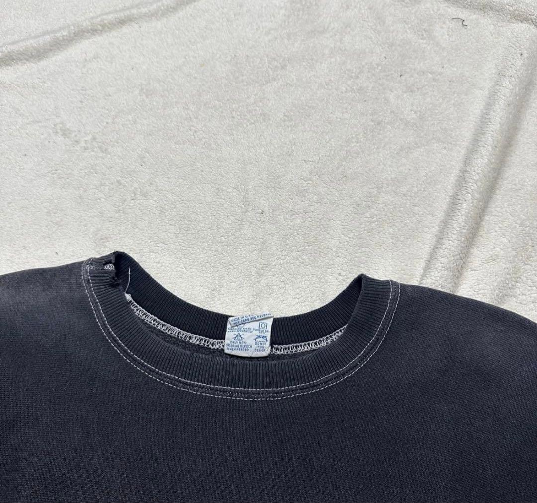 champion USA製 リバースウィーブ reverseweave ブラック