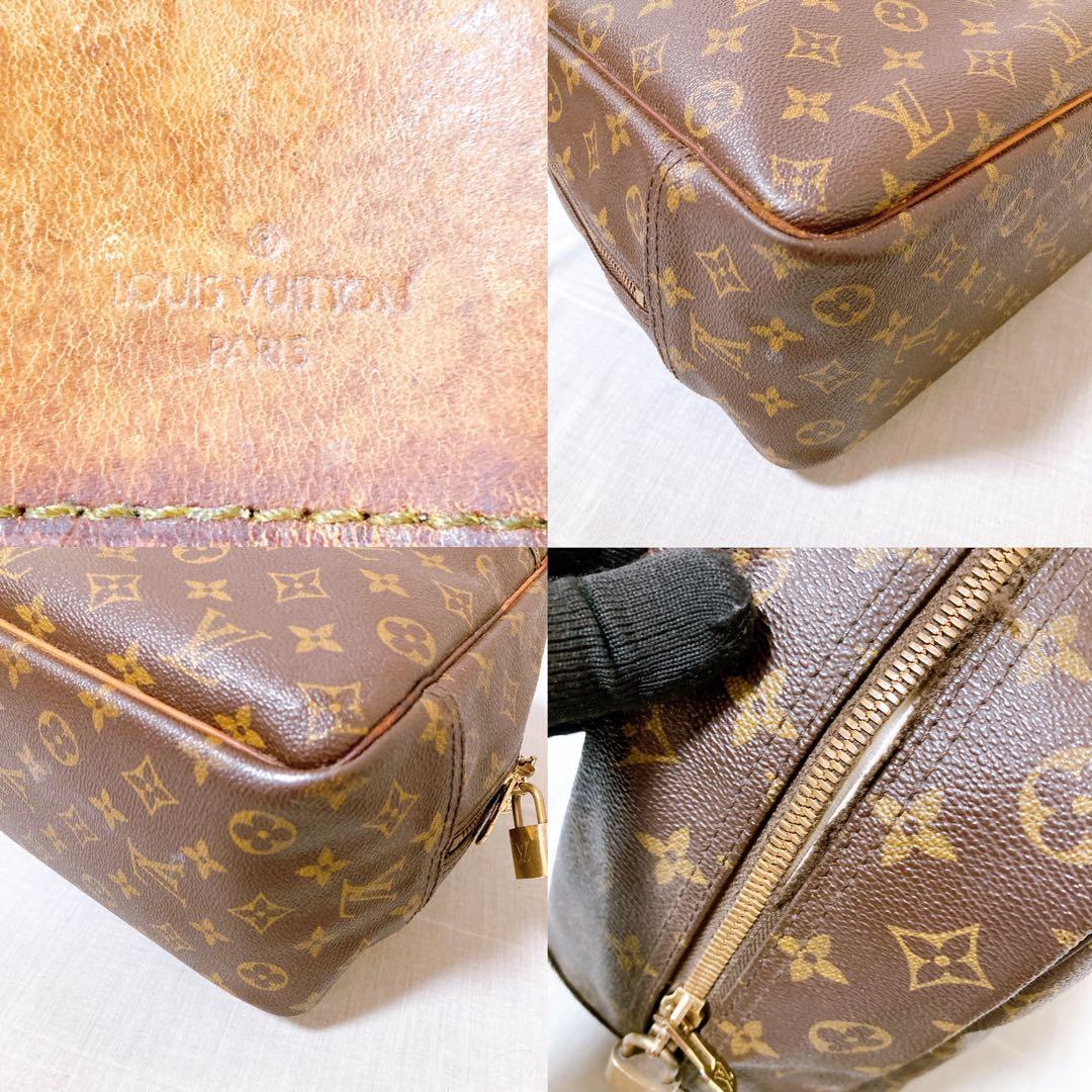 343 ルイヴィトン モノグラム　ドーヴィル　ハンドバッグ