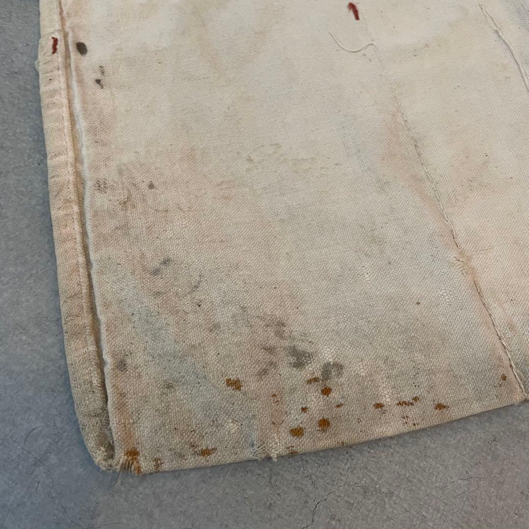 about 50s〜　ワークエプロン　染み込み　ビンテージ vintage