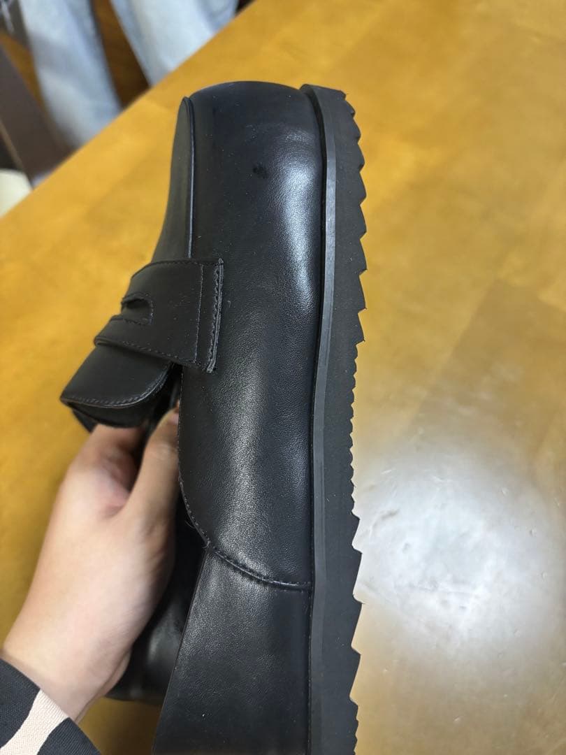 【美品】らくばき　　ローファー　サイズM