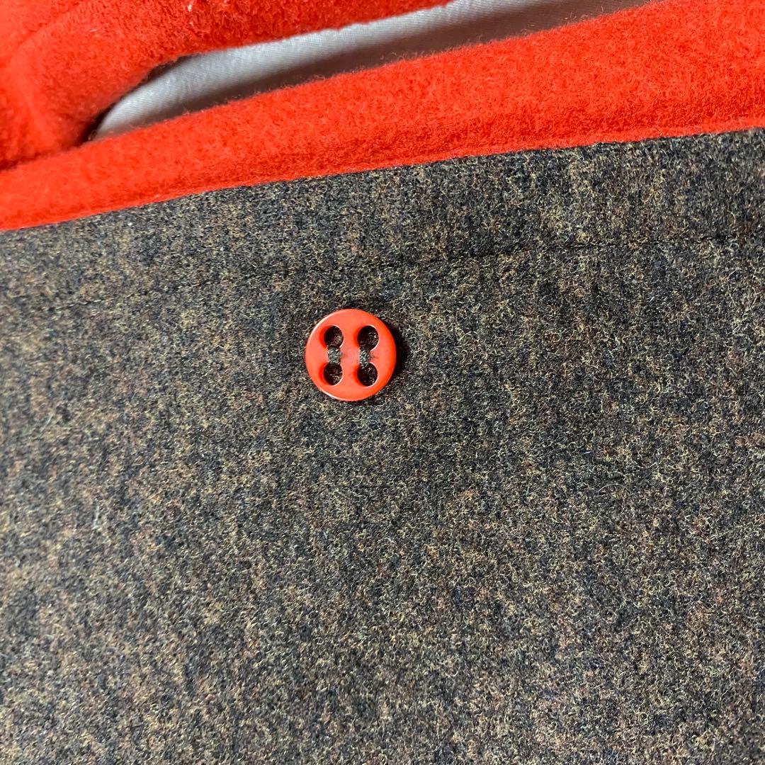 マッキントッシュロンドン　スタンドカラーコート　鮮やかな赤コート　イタリア製生地