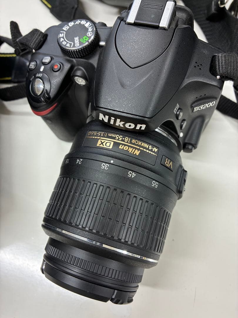 Nikon ニコン D3200 デジタル一眼レフカメラセット【フラッシュ故障？】