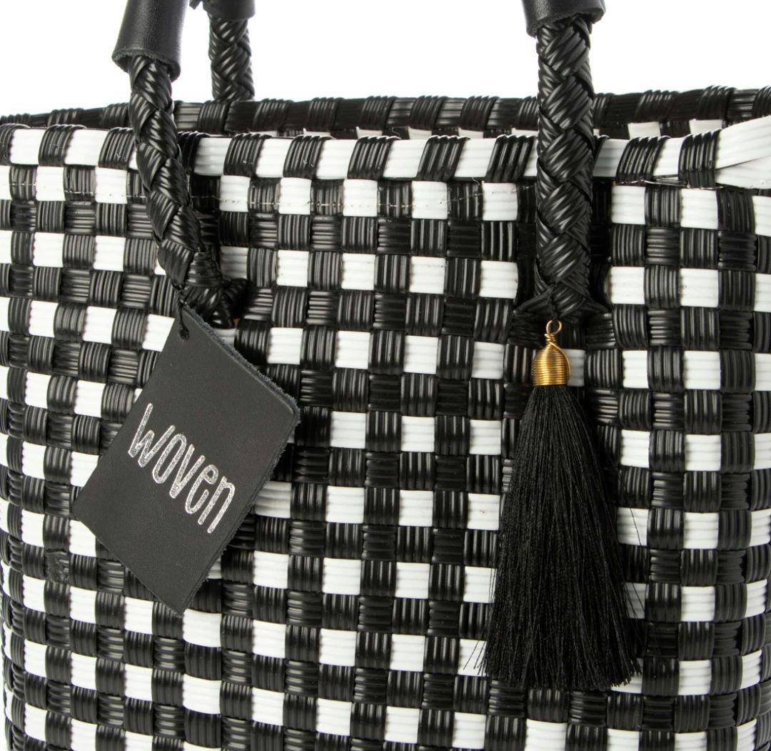 【よっぴママ】WOVEN ウーヴン　メルカドバッグ