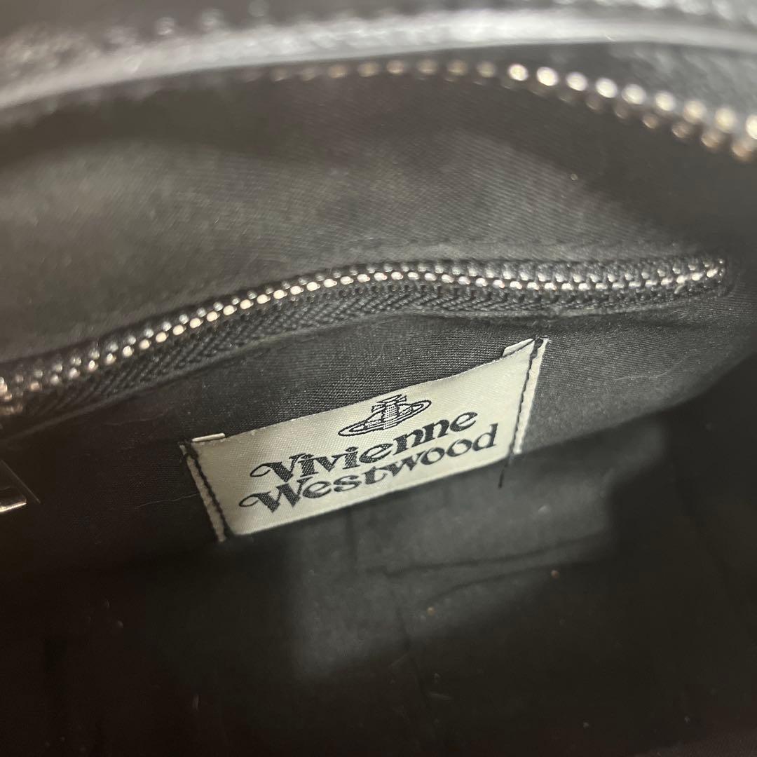 Vivienne Westwood ブラックショルダーバッグ