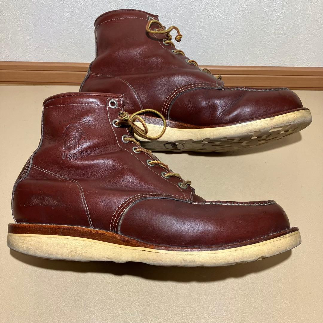 チペワ 80s 29493赤茶 6インチモックトゥUS8 1/2EE