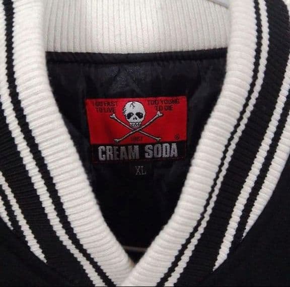 ★最終出品、希少品　サイズXL★　CREAMSODA スカル刺繍 19