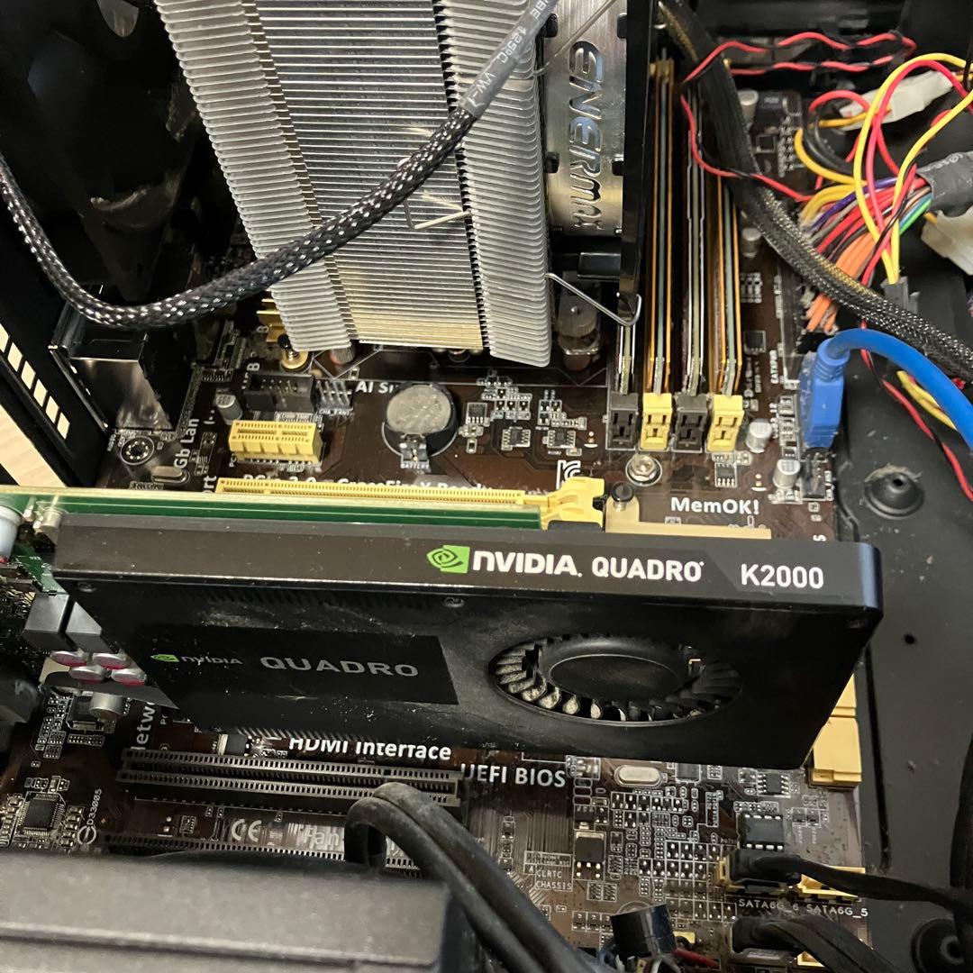 PC（Intel i7-4771 / メモリ32GB）【ジャンク扱い】