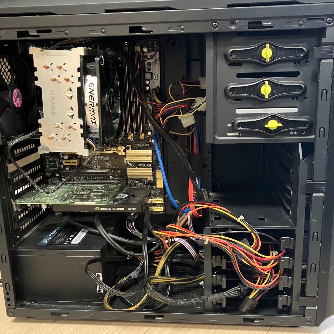 PC（Intel i7-4771 / メモリ32GB）【ジャンク扱い】