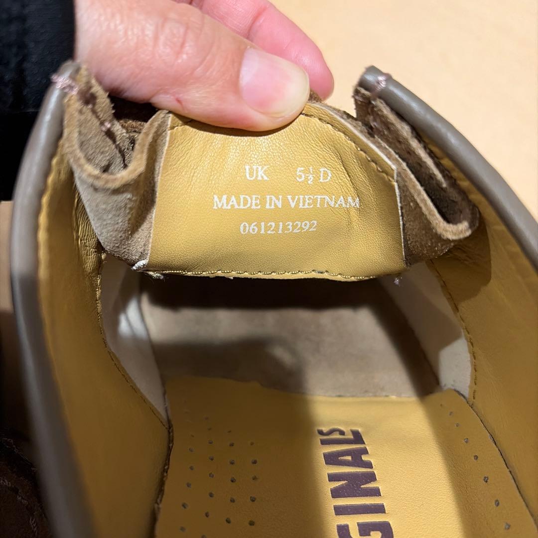 Clarks Originals モカシン 24.5㎝