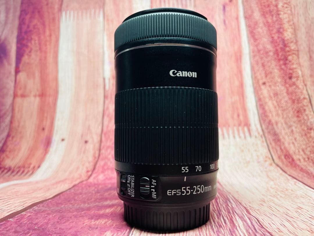CANON キャノン EF-S 55-250mm 1:4-5.6 IS STM