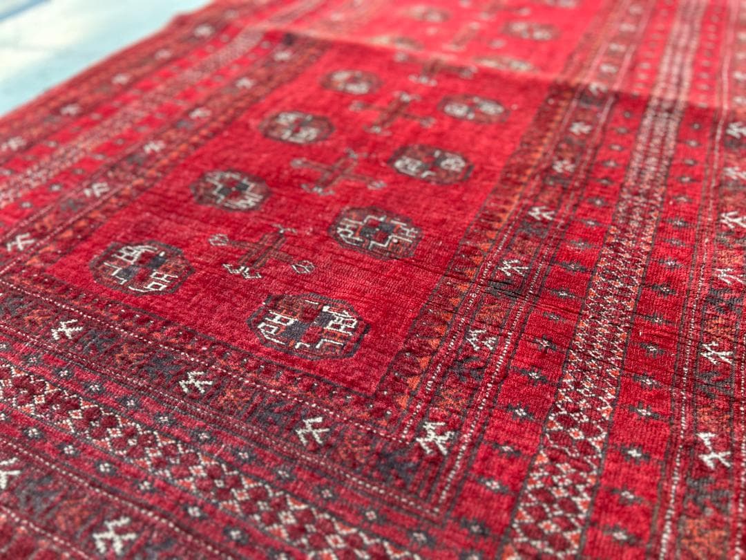 専用　2点セット【60's Vintage rug】188×102cm