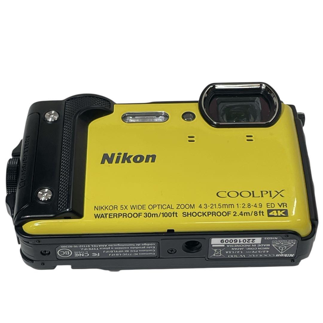 Nikon COOLPIX W300 イエロー 防水 クールピクス