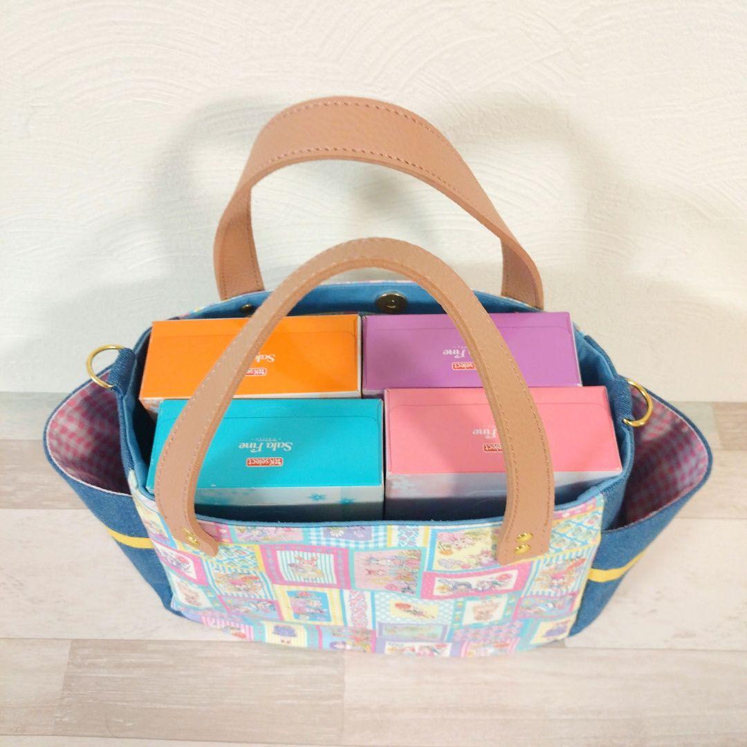 専用☆サイドポケット付きバッグ☆ジョリーフルール