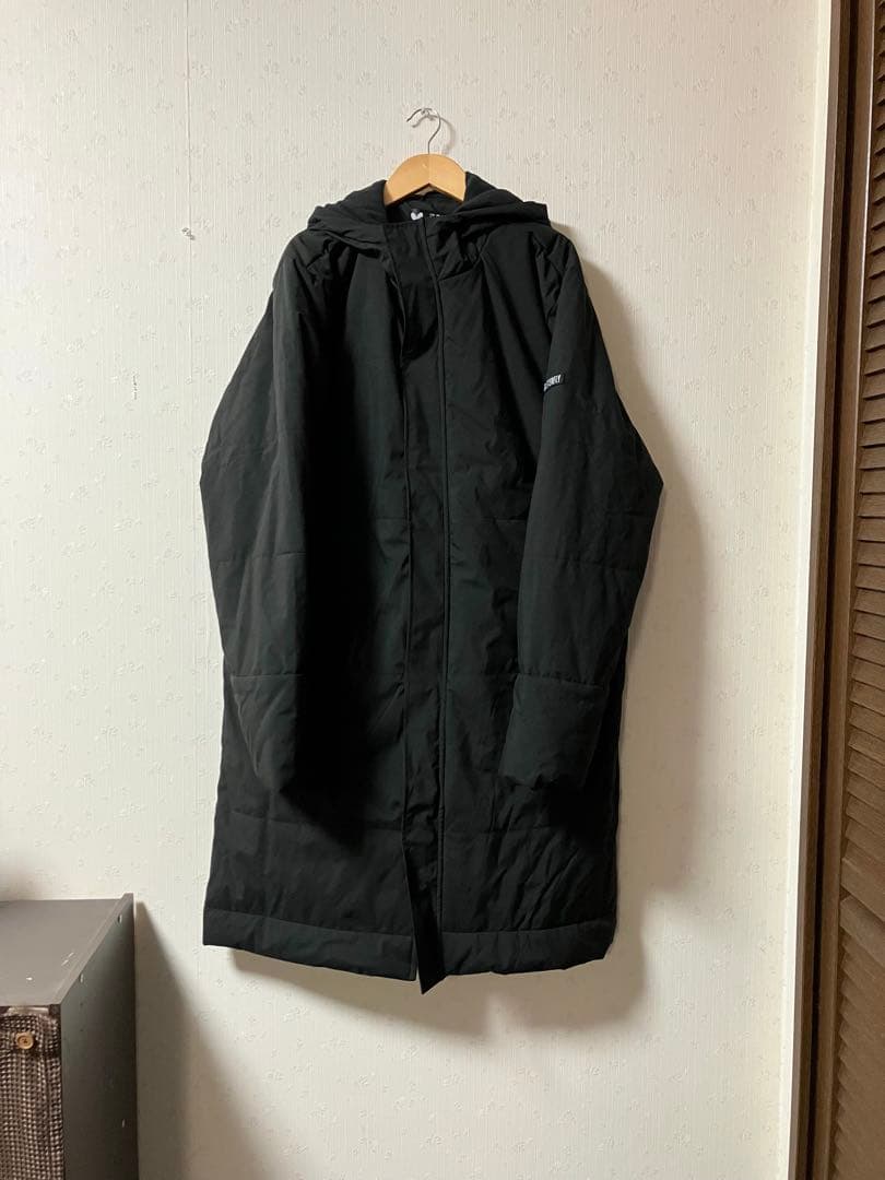 【極美品】 バタフライ ベンチコート ロングコート Lサイズ ブラック 黒