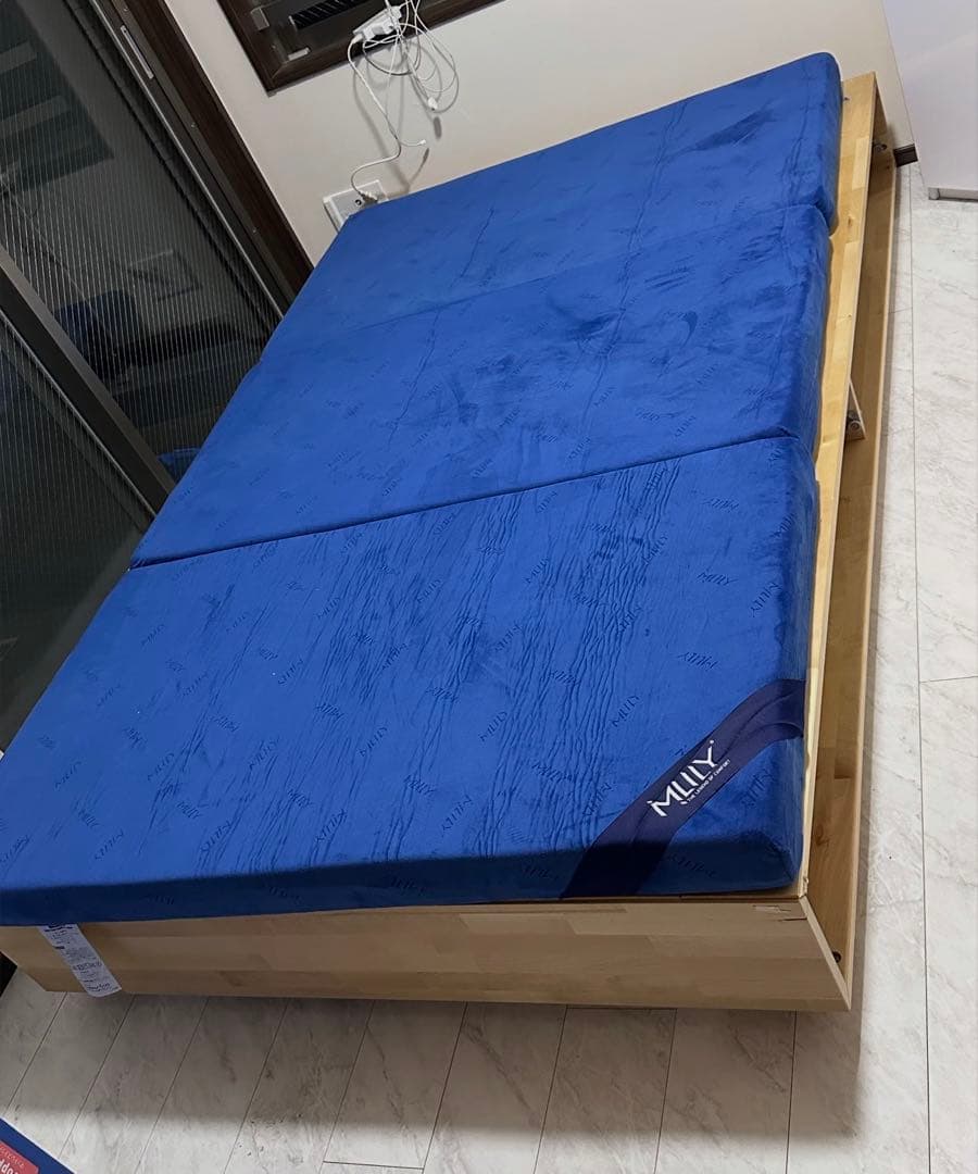 MLILY セミダブル 三つ折りマットレス　エムリリー
