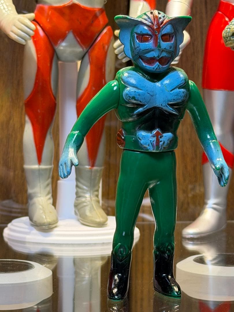 【希少】ポピー 超人バロム・ワン　 ソフビ 当時物