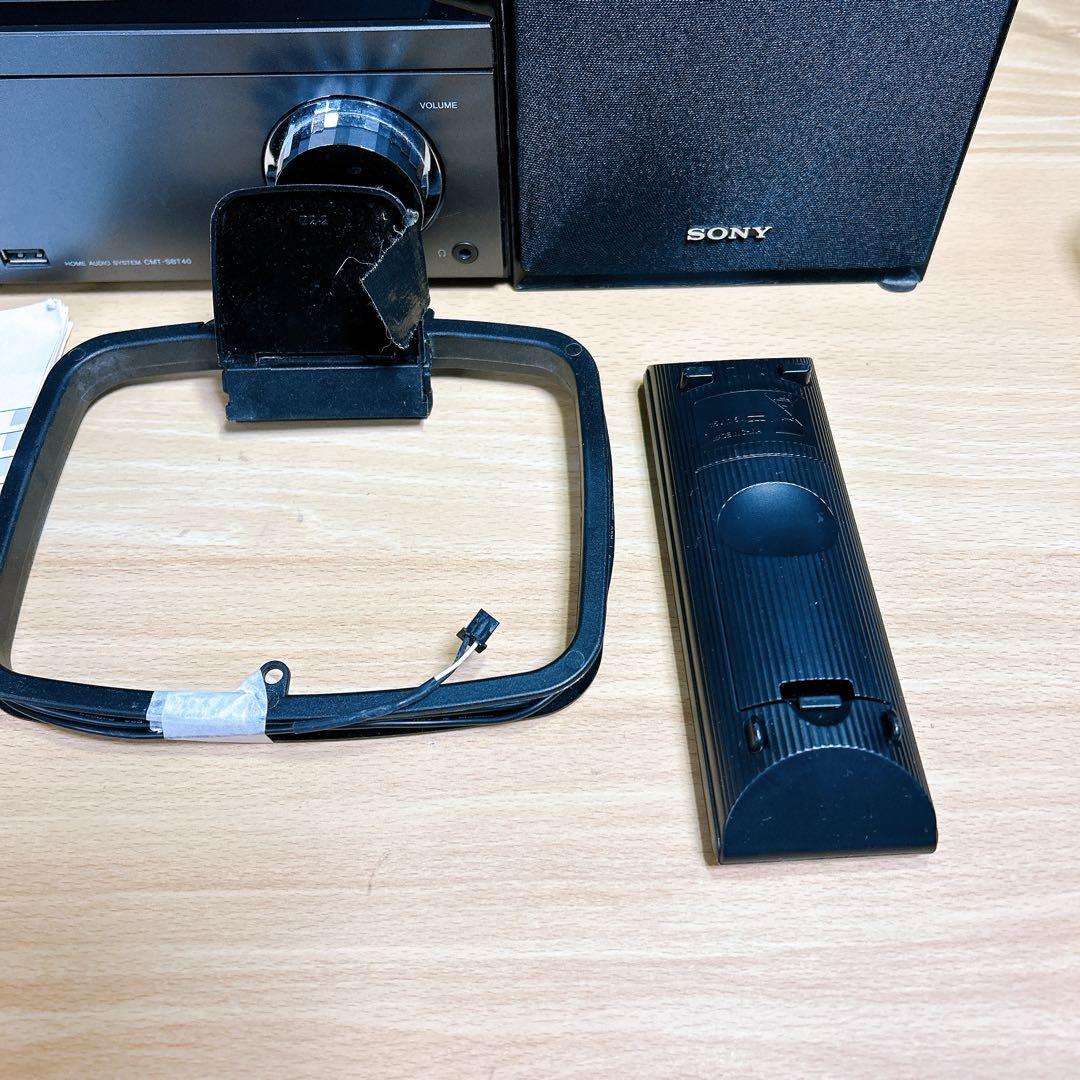 ■付属品多数■SONY ミニコンポ CMT-SBT40 CD Bluetooth