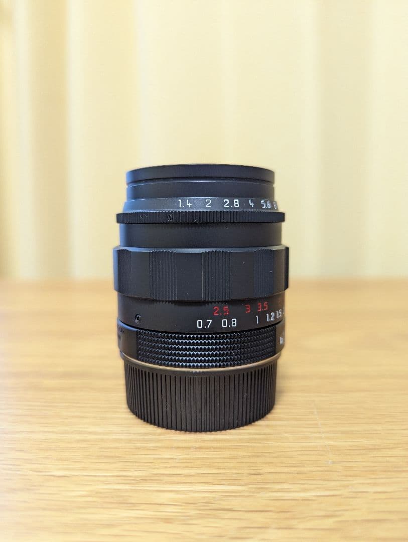 【未使用】LEICA SUMMILUX 50mm Black chrome