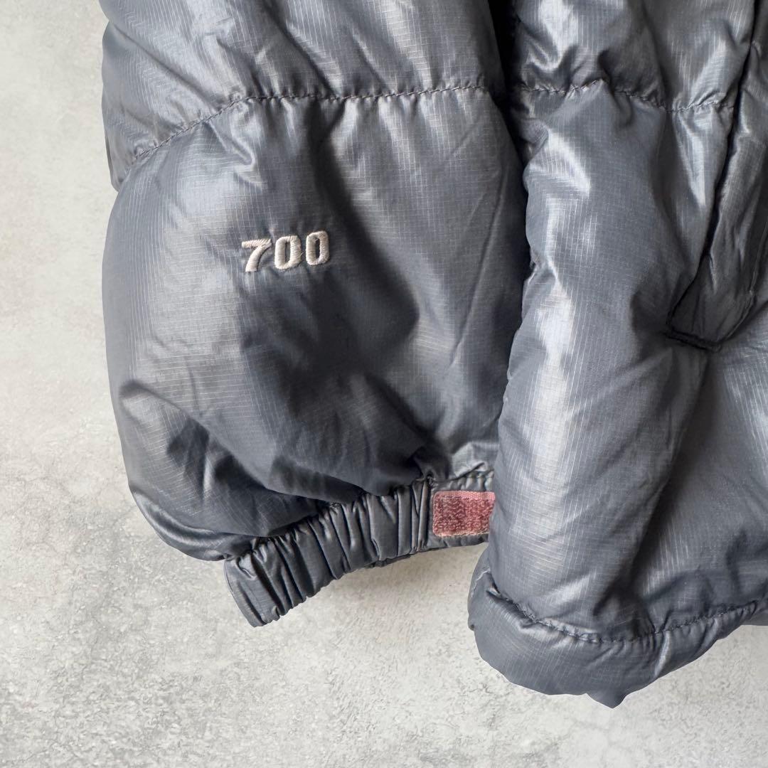 S*a様 ノースフェイス ヌプシ ダウンジャケット Lサイズ 古着 グレー