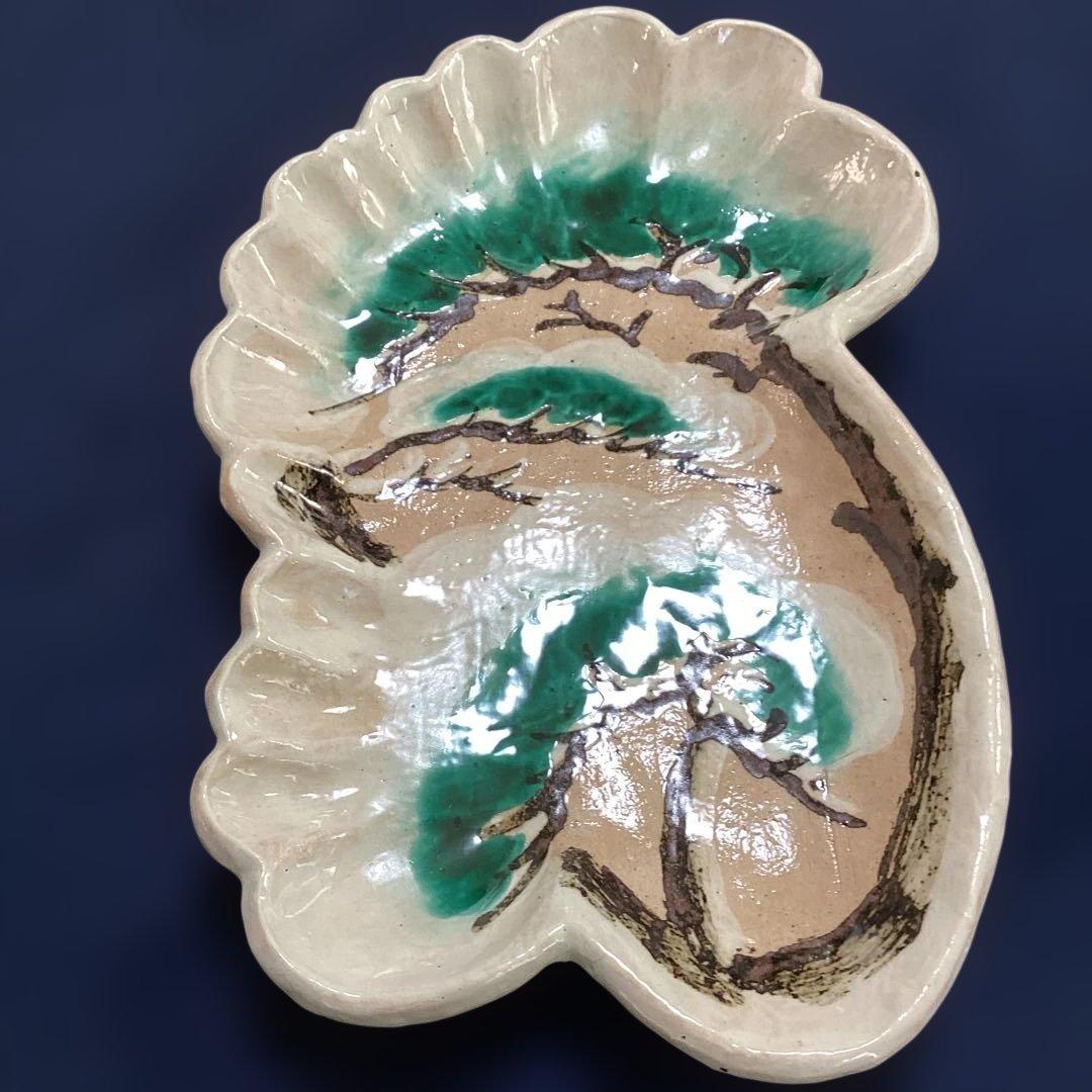 京焼乾山写松絵向付と乾山写寿字向付2客　　　新品未使用